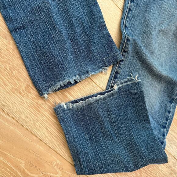 Pre-Loved Levi's Noveau 315 Bootcut Jeans Distressed Levi's Jeans - Picture 5 of 10